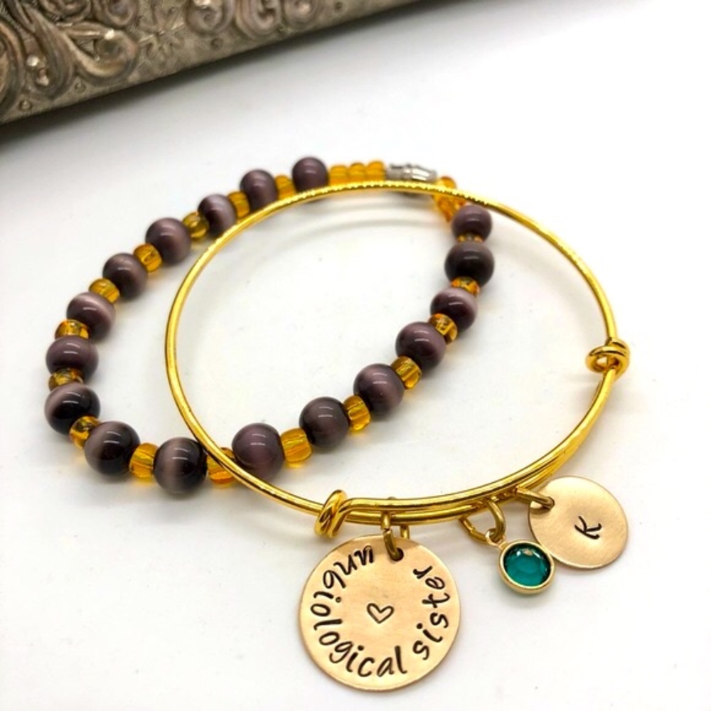 Vintage Bracelet Initial K Lot